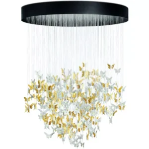 Niagara Chandelier 2m Golden Luster