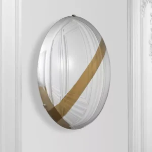Cleveland Wall Object - Gold Stripe