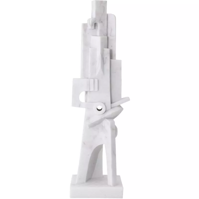 Atticus - White Marble Table lamp - Image 3