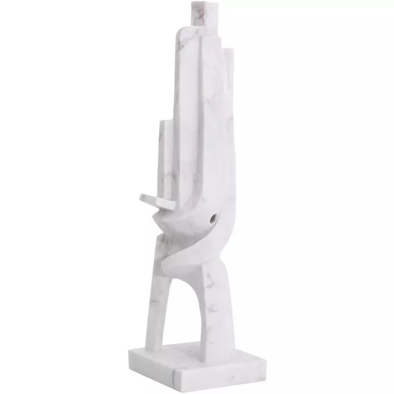 Atticus - White Marble Table lamp - Image 2