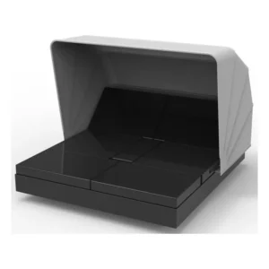 Vela Lacquered Daybed with Canopy in Black