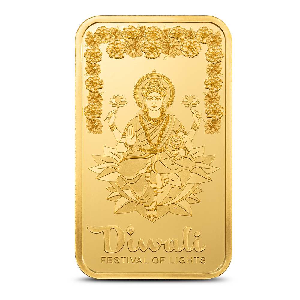PAMP Suisse Diwali Festival of Lights Gold Bar 2025 (New w/ Assay) 1 oz - Image 3
