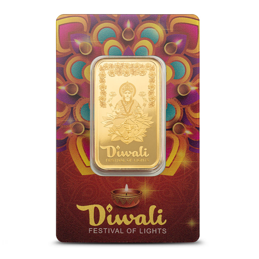 PAMP Suisse Diwali Festival of Lights Gold Bar 2025 (New w/ Assay) 1 oz