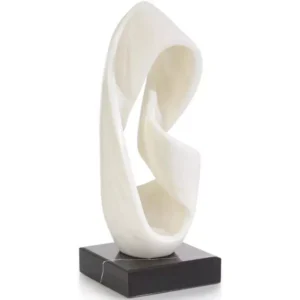 Moebius Strip Sculpture on Marble
