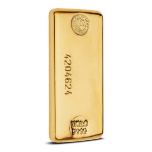 Perth Mint Cast Gold Bar (New) 1 Kilo