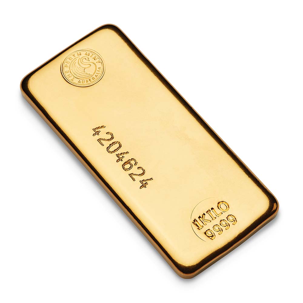 Perth Mint Cast Gold Bar (New) 1 Kilo - Image 4