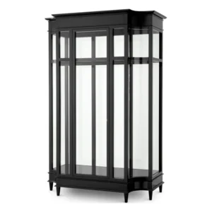 Cabinet Gala Waxed Black Finish