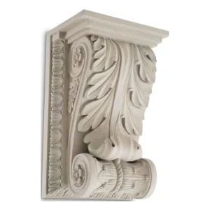 Acanthus Scroll Antique Look Finish Wall Object