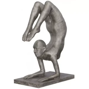 Handstand Scorpion Sculpture, Aluminum