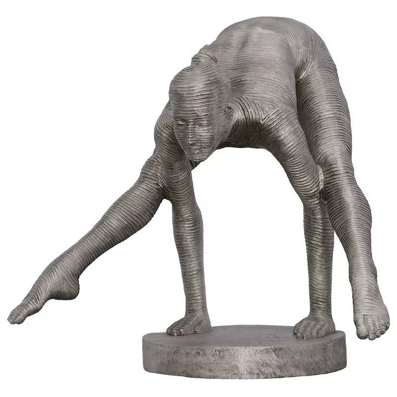 Balancing Body Sculpture, Aluminum - Image 2
