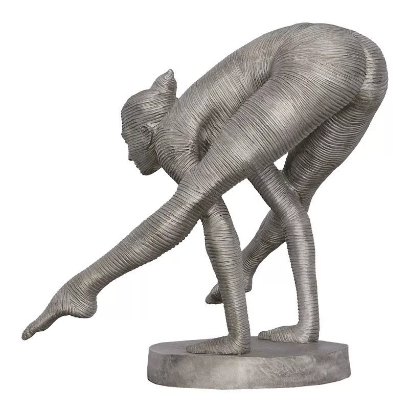 Balancing Body Sculpture, Aluminum - Image 3
